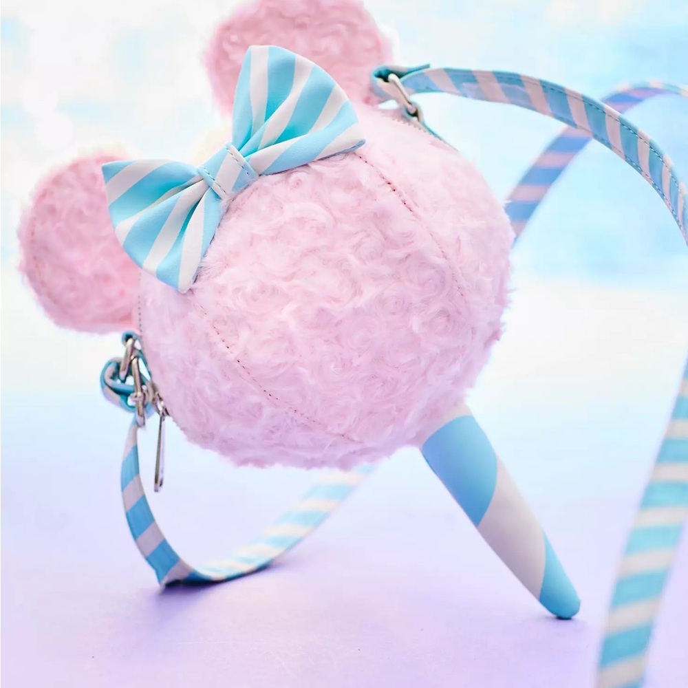 Loungefly Disney Minnie Mouse Cotton Candy Crossbody — BoxLunch Exclusive